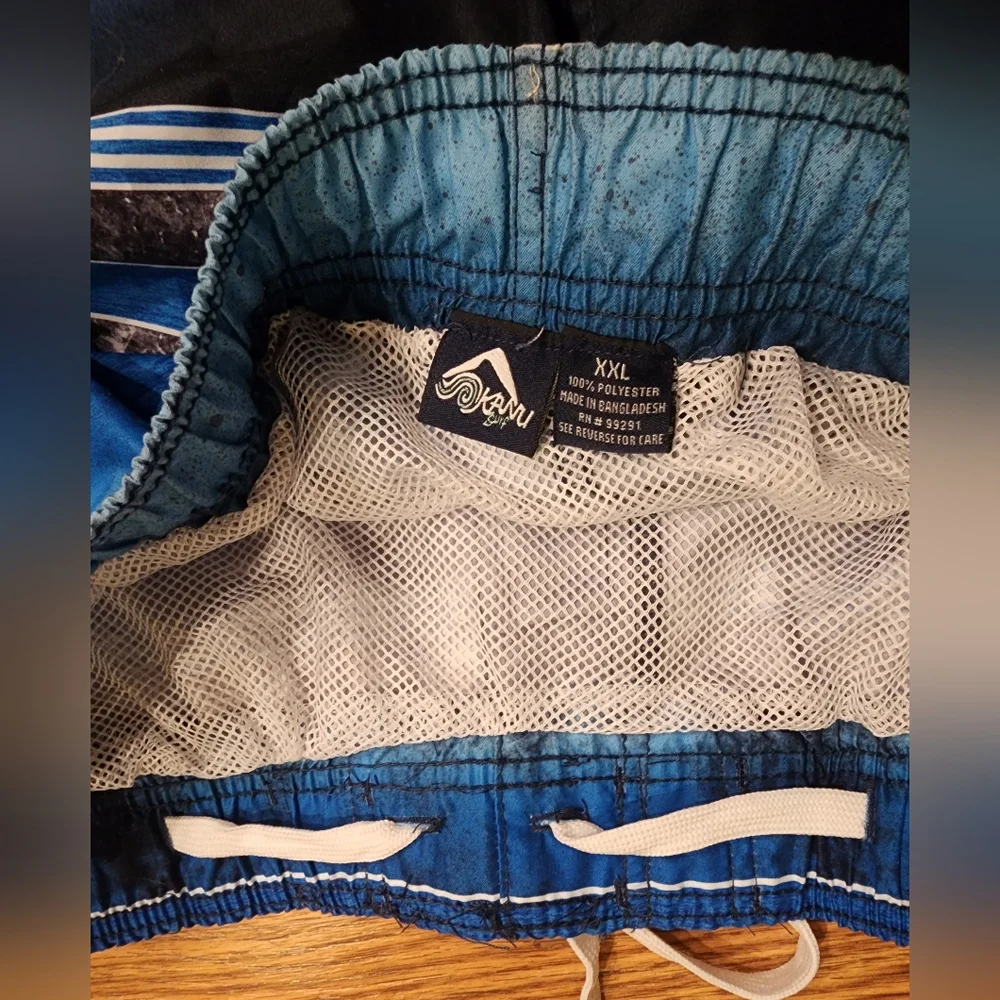 NWT Kanu Surf Men's Swim Trunks Size XXL Kanu Board Shorts